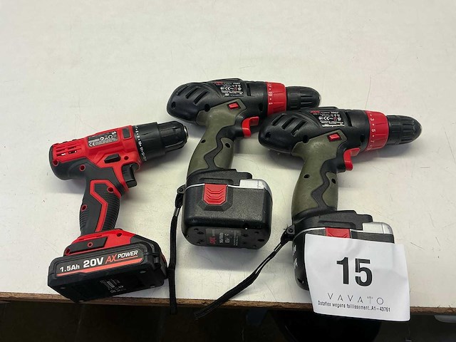 Schroefboormachine (3x) - afbeelding 1 van  6