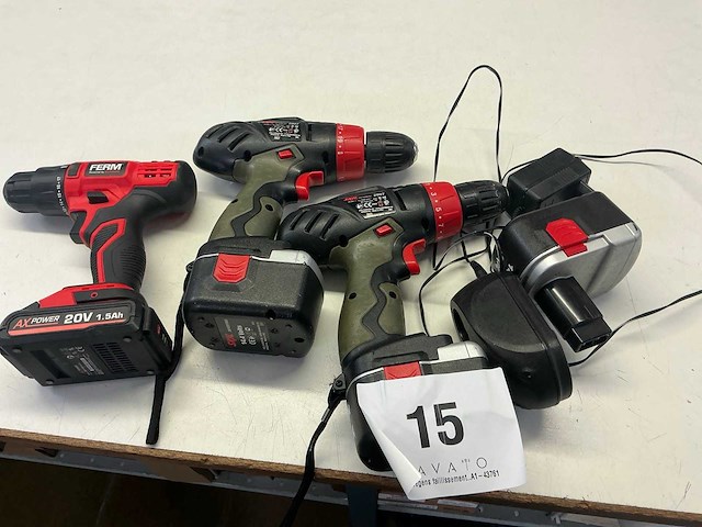 Schroefboormachine (3x) - afbeelding 6 van  6