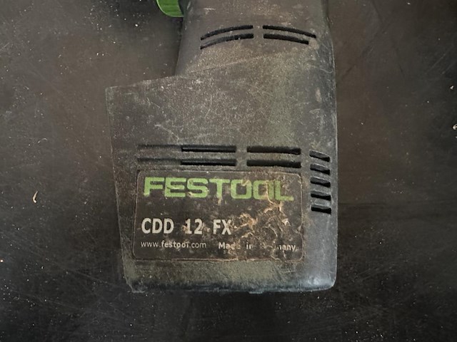 Schroefboormachine festool cdd 12 fx - afbeelding 3 van  3
