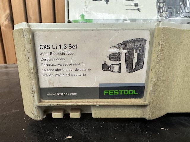 Schroefboormachine festool cxs li 1,3 - afbeelding 3 van  3
