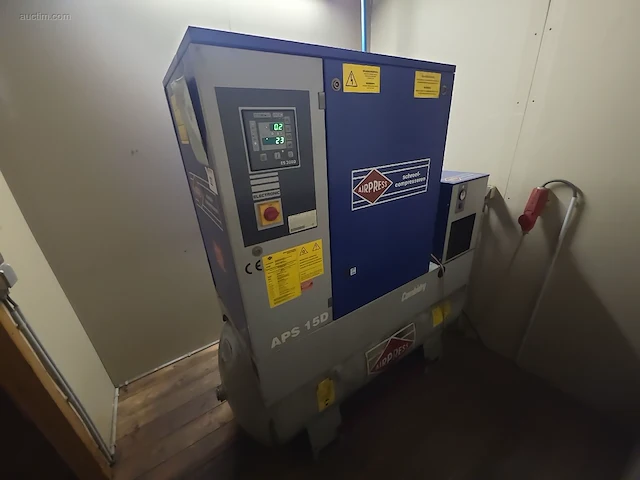Schroefcompressor airpress aps 15d - afbeelding 1 van  9