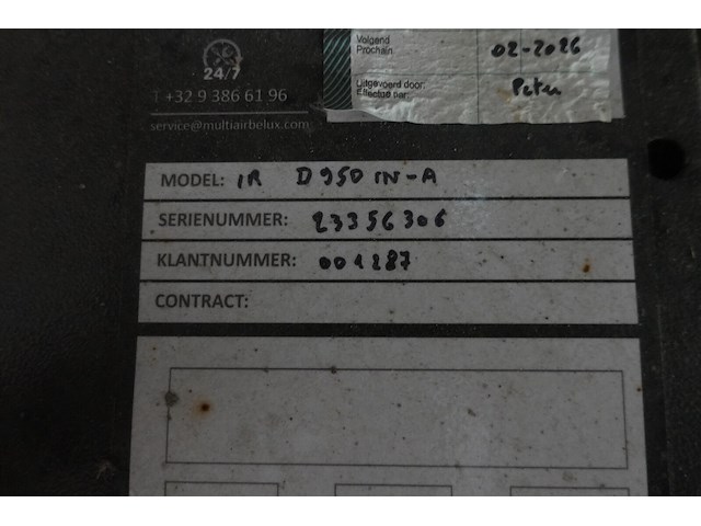 Schroefcompressor ingersoll rand - afbeelding 6 van  11