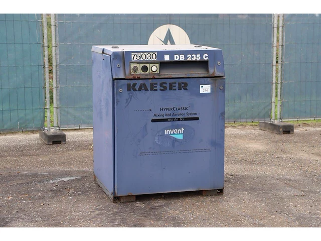 Schroefcompressor kaeser db235c pr elektrisch 30kw 16200l 2002 - afbeelding 1 van  1