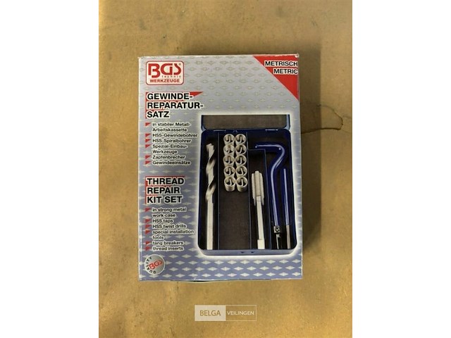 Schroefdraad reparatieset - afbeelding 1 van  3