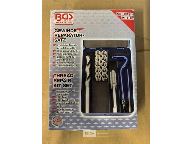 Schroefdraad reparatieset - afbeelding 2 van  3