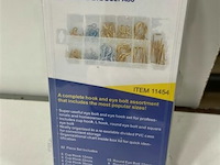 Schroefhaak en ogen set 92 dlg - afbeelding 3 van  3