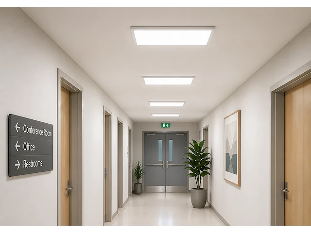 Schroefloos opbouwframe voor led paneel – ip20 – frame-30120 (8 stuks) - afbeelding 1 van  5
