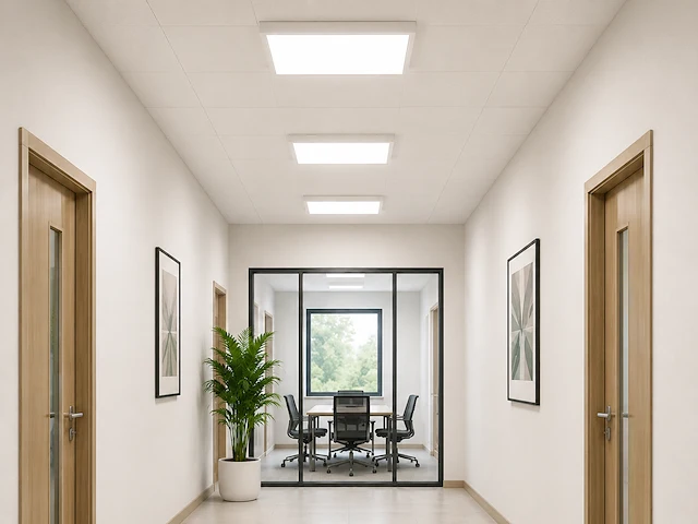 Schroefloos opbouwframe voor led paneel – ip20 – frame-6060 (16 stuks) - afbeelding 2 van  5