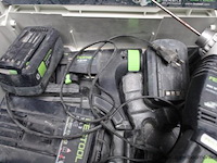 Schroefmachine - festool - dwc 18-4500 accu - festool - 14.4/18v oplader - festool - tcl 6 toebehoren - koffer - afbeelding 2 van  3