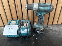 Schroefmachine + acculader makita