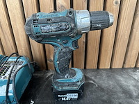 Schroefmachine + acculader makita - afbeelding 2 van  2