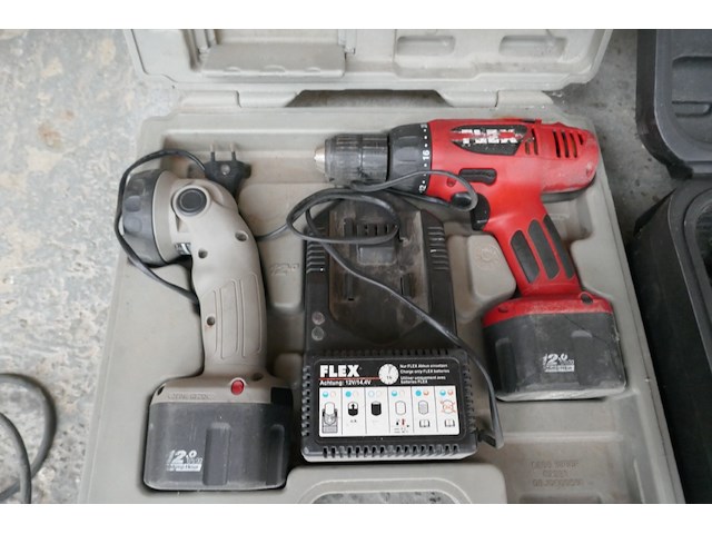 Schroefmachine flex met zaklamp - afbeelding 2 van  4