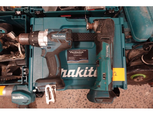 Schroefmachine + multitool makita - afbeelding 1 van  4