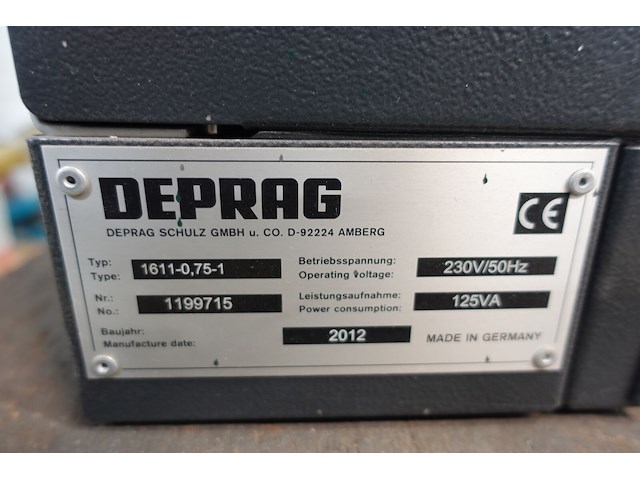 Schroeftoevoerautomaat deprag - afbeelding 4 van  4