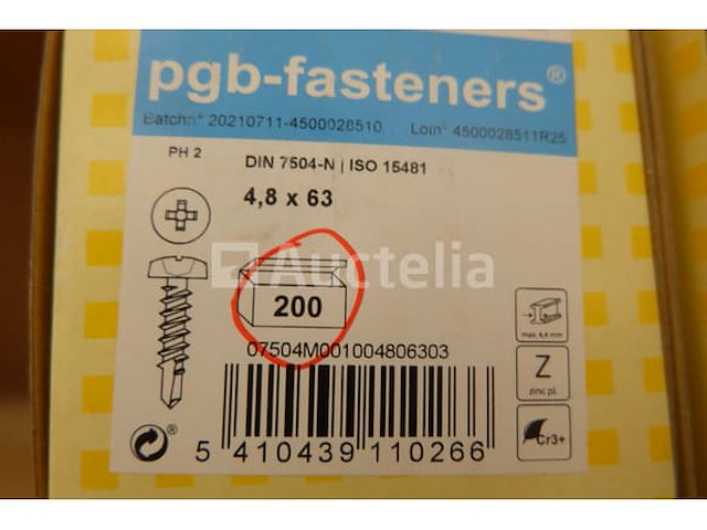 Schroeven (grote aantallen) - afbeelding 6 van  9