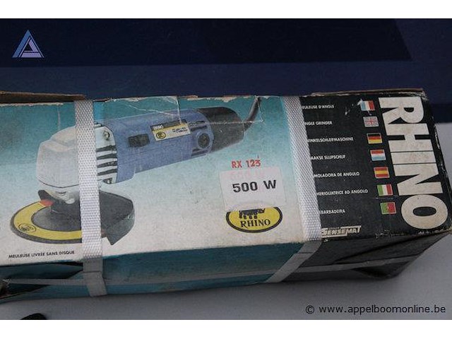 Schroevendraaier - einhell accuschroevendraaier - bosch - ixo accuschroevendraaier - black+decker haakse slijper - rhino - rx 123 - afbeelding 2 van  2