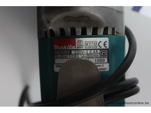 Schroevendraaier makita 6805bv, werking niet gekend - afbeelding 3 van  3