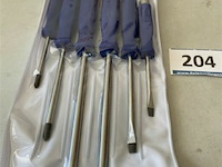 Schroevendraaierset 6 dlg 3x plat 3x kruis - afbeelding 3 van  3