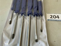Schroevendraaierset 6 dlg 3x plat 3x kruis - afbeelding 3 van  3