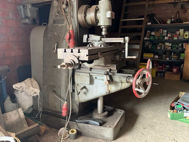 Schubert &fiedler universele freesmachine - afbeelding 1 van  14