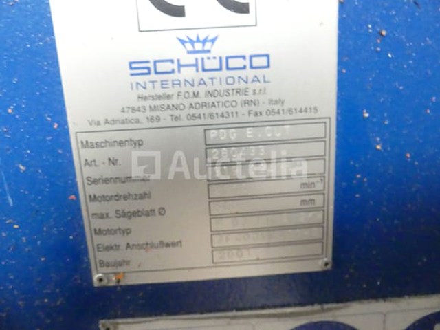 Schuco pdg e cut framezaag - afbeelding 9 van  11