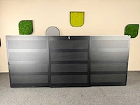 Schuifdeurkast - archiefkast (2x)