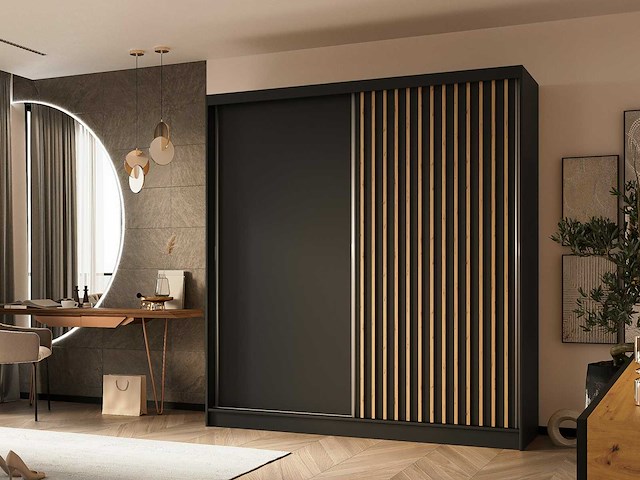 Schuifdeurkasten - 200x216cm - afbeelding 1 van  2