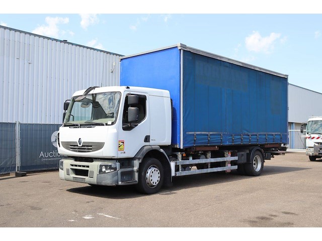 Schuifzeilbakwagen vrachtwagen renault premium diesel 411pk 2009 - afbeelding 1 van  1