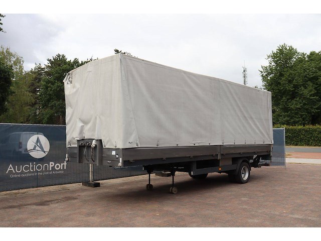 Schuifzeiloplegger baldinger 7000 5200kg 2000 (marge) - afbeelding 1 van  1