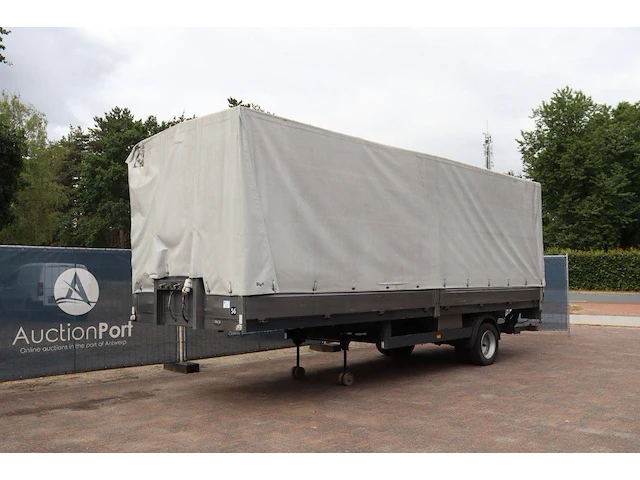 Schuifzeiloplegger baldinger 7000 5200kg 2000 (marge) - afbeelding 1 van  1