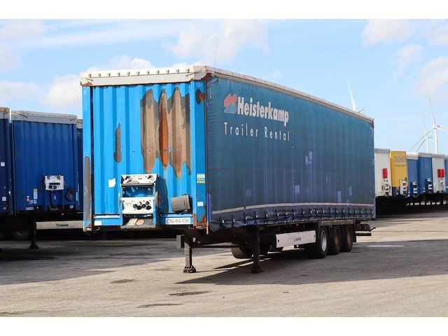 Schuifzeiloplegger krone sd 39000kg 2014 - afbeelding 1 van  1