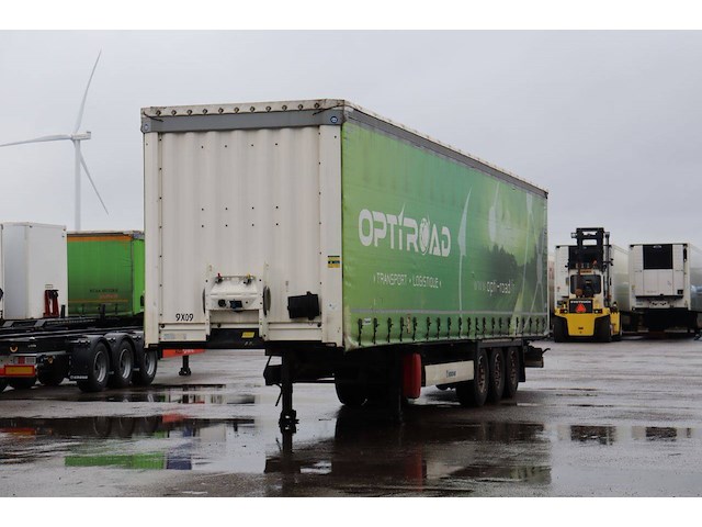 Schuifzeiloplegger krone sd 39000kg 2019 - afbeelding 1 van  1