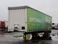 Schuifzeiloplegger krone sd 39000kg 2019 - afbeelding 1 van  1