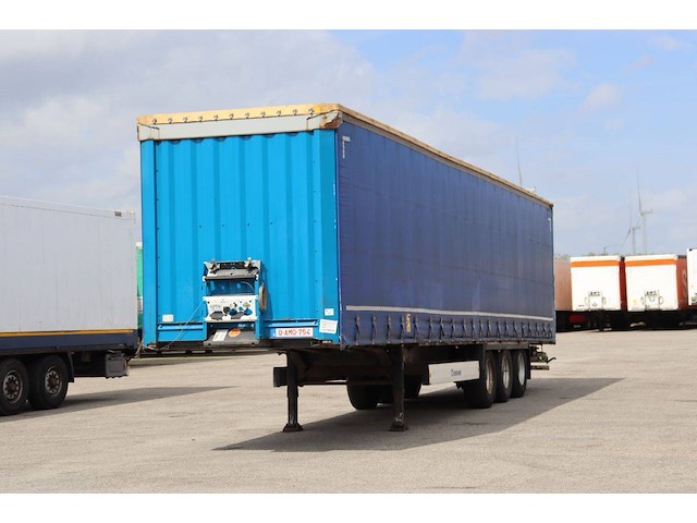 Schuifzeiloplegger krone sd 41000kg 2014 - afbeelding 1 van  1