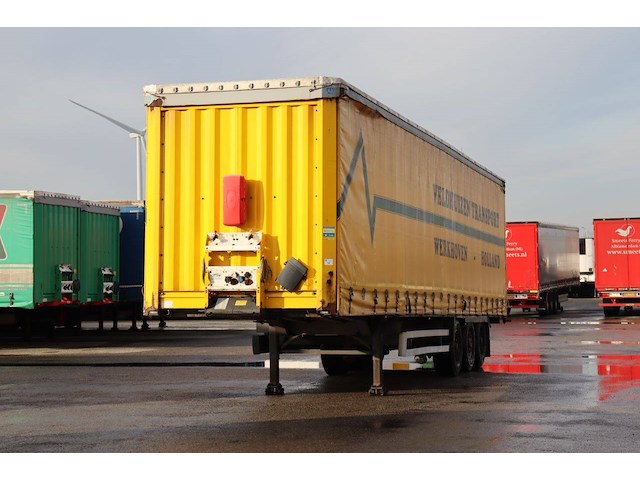 Schuifzeiloplegger krone sd 41000kg 2015 - afbeelding 1 van  1