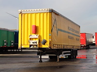 Schuifzeiloplegger krone sd 41000kg 2015 - afbeelding 1 van  1