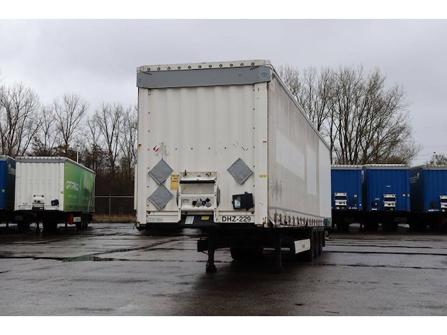 Schuifzeiloplegger krone sd 41000kg 2017 - afbeelding 1 van  1