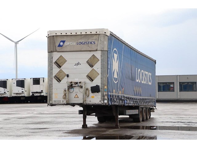 Schuifzeiloplegger schmitz cargobull scb*s3t 2013 - afbeelding 1 van  1