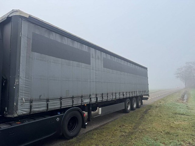 Schuifzeiloplegger van hool 3b2014 2009 - afbeelding 1 van  1