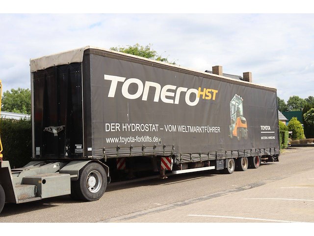 Schuifzeiloplegger wiese sa 31cs-s 39000kg 2009 - afbeelding 1 van  1