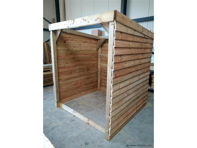 Schuilhut 1,80x1,80 - afbeelding 2 van  5