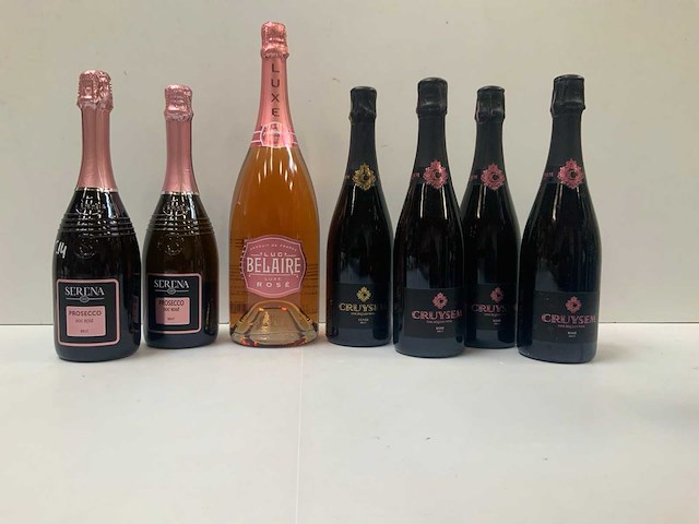 Schuimwijn en prosecco (7x) - afbeelding 1 van  4