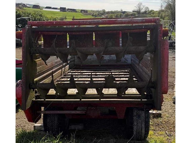 Schuitemaker - épandage horizontal 2 hérissons - epandeur fumier double essieux 2 hérissons - 2005 - afbeelding 2 van  3