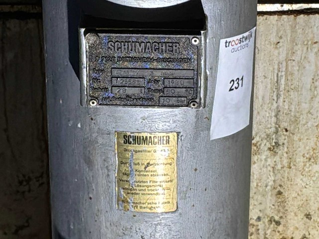 Schumacher 42-1 drukgasfilter - afbeelding 2 van  2