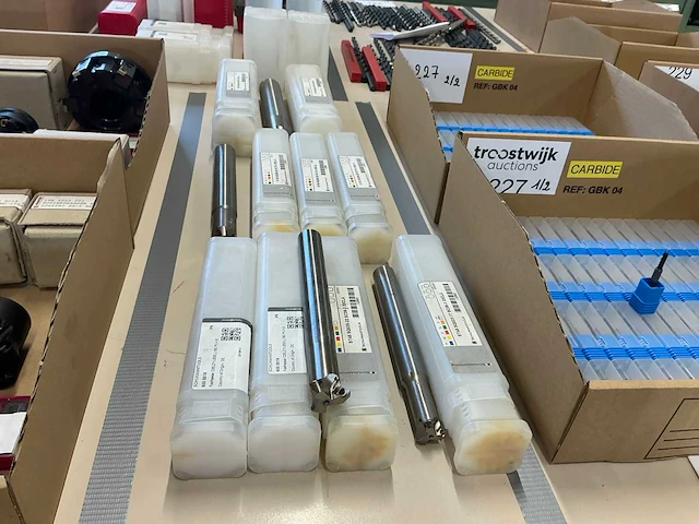 Schumanntools wisselplaat-verzinkfrees 45° lange uitvoering (9x) - afbeelding 1 van  5