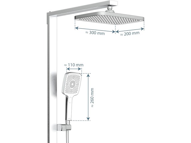 Schütte hawaii douchesysteem - afbeelding 2 van  6