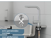 Schütte lagedruk keukenkraan london met uittrekbare afwasdouche - afbeelding 4 van  6