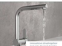 Schütte lagedruk keukenkraan london met uittrekbare afwasdouche - afbeelding 6 van  6