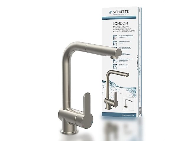 Schütte london keukenkraan - afbeelding 1 van  4