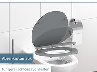 Schütte spirit grijze toiletbril met softclose-mechanisme - afbeelding 5 van  6
